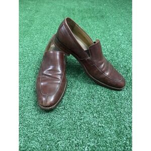 Cole Haan Size 9 Loafer Lenox Hill Venetian Leather Slip On Dress Shoe Brown